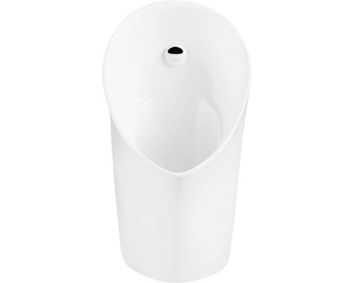 Писсуар подвесной ARROW AN661 сенсорный, глянцевый белый, с сифоном, с крышкой, подвесной, глянцевый белый
