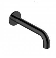 Stella Sirius Излив для ванны, 20cм., настенный, цвет: nero matt PVD. SR09009PV17
