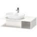 Duravit D-Neo Тумбочка подвесная компакт 100x55х26 см., раковина, 1 открытое отделение на правой стороне, цвет: белый высокоглянцевый. 2328400000,  DE492902222