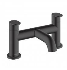 Hansgrohe Vernis Blend Смеситель для ванны, на 2 отв., цвет: матовый черный . 71442670