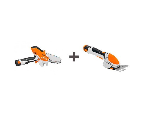 Сучкорез цепной аккумуляторный Stihl GTA 26+Садовые ножницы Stihl HSА 26 аккумул. (без АКБ и ЗУ) Сучкорез цепной аккумуляторный Stihl GTA 26+Садовые ножницы Stihl HSА 26 аккумул. (без АКБ и ЗУ)
