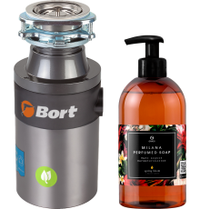 Измельчитель отходов Bort Titan 4000 Plus + жидкое мыло