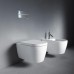 Duravit Me by Starck Унитаз 57х37см., подвесной, Rimless, Durafix, WonderGliss, цвет: белый. 25290900001
