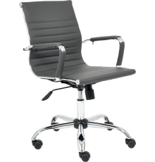 Компьютерное кресло TetChair Urban-low, искусственная кожа металлик 36