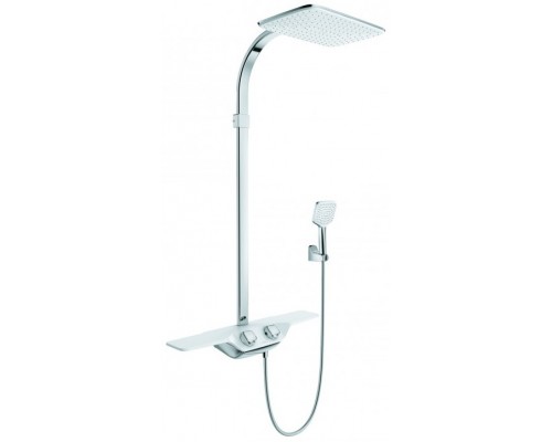 Kludi 80 200 9100 Cockpit Душевая система для душа, с термостатом, 400х260/135х135 мм, 1/1 режим 802009100