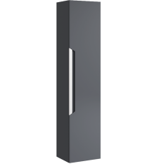 AQ CUB0503GR Cube Пенал подвесной, пр/лев, 300х1330х250 мм, серый CUB0503GR