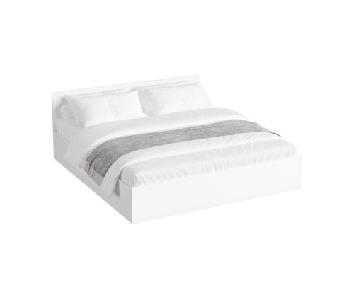 Кровать DIWO Краснодар KRO-1068287 180x75x200 см, двуспальная, белая