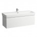Laufen Pro S Тумба с раковиной 116x45x39.5см., подвесная, 1 внутренний ящик, цвет: белый матовый. 8.1496.5.000.104.1,  4.8356.2.096.463.1