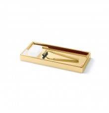 Decor Walther Classic DW 345 Бокс универсальный 25x12x2см, настольный, цвет: золото. 0817920