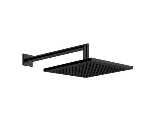 Gessi Emporio shower Верхний душ 20х20см., подвесной, поворотная, с защитой от известкового налёта, цвет: Black XL. 47286#299 Gessi Emporio shower Верхний душ 20х20см., подвесной, поворотная, с защитой от известкового налёта, цвет: Black XL. 47286#299