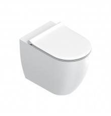 Catalano Sfera Унитаз напольный 55x35см Rimless, цвет: белый матовый. 0514550021