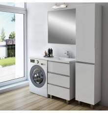 Мебель для ванной комнаты Эстет Dallas Luxe 140 R напольная, 3 ящика, зеркало DIWO Элиста
