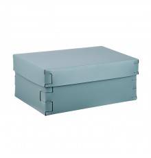 Colombo Adj Коробка Snob 32x20хH13.5см., настольная, цвет: небесный/эвкалипт. BADJ3220-5060