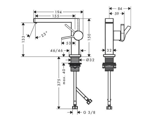 Hansgrohe Tecturis E Смеситель для раковины, на 1 отв., высота: 11см., с донным клапаном, цвет: хром. 73020000 Hansgrohe Tecturis E Смеситель для раковины, на 1 отв., высота: 11см., с донным клапаном, цвет: хром. 73020000