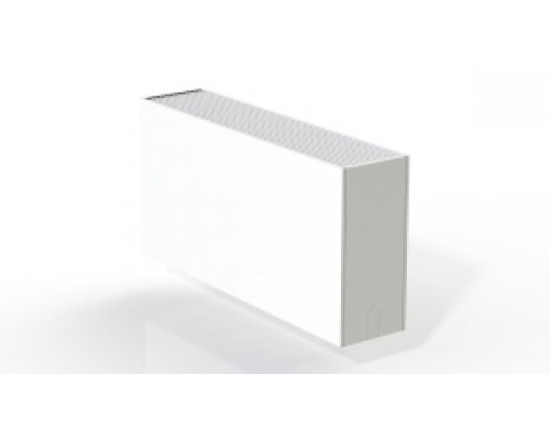 Конвекторы медно-алюминиевые настенные Настенный конвектор Gekon Level U/1HE H50 L100 W23 RAL9016 GLUW0.05010023/1HE/RAL9016