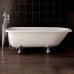 DevonDevon Kensington Ванна чугунная отдельностоящая 154х78хh63,4 см, цвет: белый. SFD1058SCR, 2MRKEN154CRDD