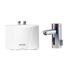 Электрический проточный водонагреватель со смесителем Clage MBX 7 Lumino 1500-15117