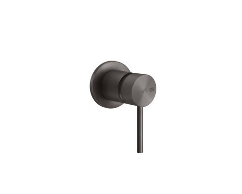 Gessi 316 Встраиваемый смеситель, на 1/2, на 1 источник, внешняя часть, цвет: brushed black metal pvd. 54019#707 Gessi 316 Встраиваемый смеситель, на 1/2, на 1 источник, внешняя часть, цвет: brushed black metal pvd. 54019#707