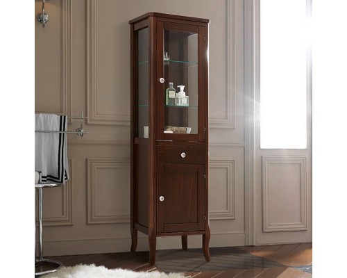 Kerasan Retro Колонна, ручки: керамика 465x34x160,5см, напольная, Цвет: noce (орех). 731540-dx Kerasan Retro Колонна, ручки: керамика 465x34x160,5см, напольная, Цвет: noce (орех). 731540-dx
