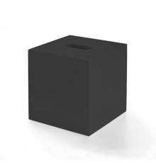 3SC BeMood Black Контейнер для бумажных салфеток настольный 14,5хh14,5х14,5 см, цвет: черный. BEMN71A
