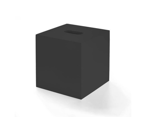 3SC BeMood Black Контейнер для бумажных салфеток настольный 14,5хh14,5х14,5 см, цвет: черный. BEMN71A
