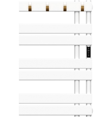 Полотенцесушитель электрический Bauedge Wind Hook AF0011 50x80 белый матовый