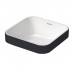 Duravit Happy D.2 Plus Раковина 40х40см, без отв., цвет: Anthracite matt/белый. 2359406100