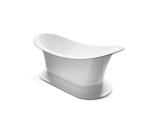 Gruppo Treesse Grand Soleil Ванна отдельностоящая 185x85см, цвет: хром/белый. V1881 (V1881XBN800S)