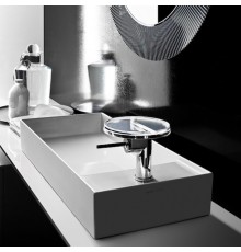 Laufen Kartell Раковина-чаша 75х35х12 см, без отв., без перелива, цвет: белый. 8.1233.2.000.112.1