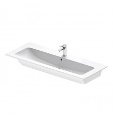 Duravit ME by Starck Раковина подвесная 123х49см, с площадкой, с 1 отв., по центру, цвет: белый. 2361120000