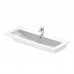 Duravit ME by Starck Раковина подвесная 123х49см, с площадкой, с 1 отв., по центру, цвет: белый. 2361120000