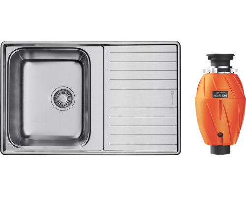 Комплект Мойка кухонная Omoikiri Sagami 79 + Измельчитель Nagare 1000