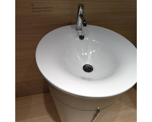 Duravit Starck 1 Тумба напольная 60x56xh82.5см, с раковиной , подсветка LED, цвет: stone grey satin matt. 0406580000,  S1970400000,  S1952009292