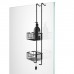 Decor Walther DW HGK2 Корзина универсальная 15x12x70см для душа, подвесная, цвет: черный матовый. 0705060