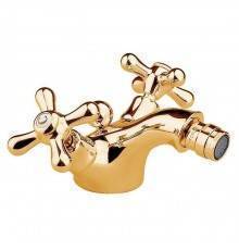 Nicolazzi Nuova Brenta Смеситель для биде, на 1 отв., с донным клапаном, цвет: Gold Brass