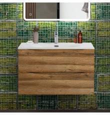 Тумба под раковину BelBagno Marino-cer-n 80 подвесная, rovere rustico