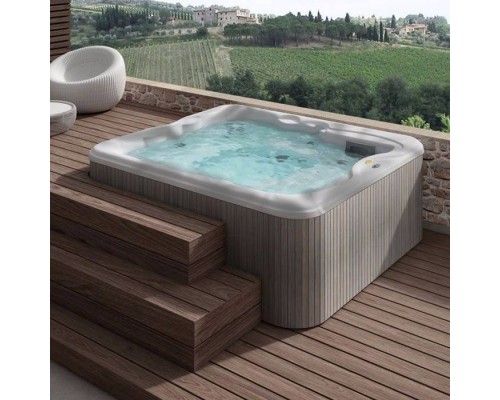 Jacuzzi Lodge L Минибассейн 223x211см, отдельностоящий, c г/м Hydro+Blower, утеплитель Eco Shield, панель Sillwer wood, цвет акрила: Porcelain. LODL0033311 Jacuzzi Lodge L Минибассейн 223x211см, отдельностоящий, c г/м Hydro+Blower, утеплитель Eco Shield, панель Sillwer wood, цвет акрила: Porcelain. LODL0033311
