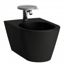 Laufen Kartell Биде подвесное 54.5x37x29см., 1 отв., цвет: черный матовый. 8.3033.1.716.302.1