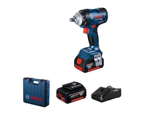 Гайковерт аккумуляторный Bosch GDS 18V-400 (2 акк, з/у)