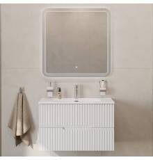 Мебель для ванной комнаты Cezares Duet 80 bianco opaco, раковина Cezares CZR-8095-80