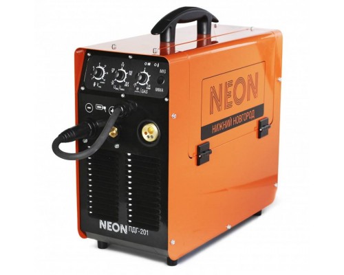 Аппарат сварочный инверторный NEON ВД-201 ПДГ