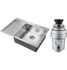 Комплект Мойка кухонная Zorg Inox R 7851 R + Измельчитель Inox D ZR-56 D