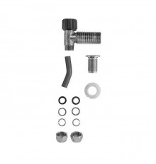 Duravit DuraStyle basic Комплект переходников для подключения посередине для бачка 09411, цвет: хром. 0075081000