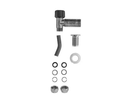 Duravit DuraStyle basic Комплект переходников для подключения посередине для бачка 09411, цвет: хром. 0075081000 Duravit DuraStyle basic Комплект переходников для подключения посередине для бачка 09411, цвет: хром. 0075081000