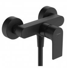 Hansgrohe Rebris E Смеситель для душа, настенный, цвет: черный матовый. 72650670