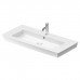 Duravit White Tulip Раковина накладная 105х49см, с переливом, с 1 отв., WonderGliss, цвет: белый	. 23631000001