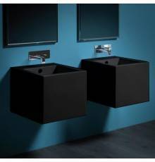 SIMAS Frozen Раковина 50 см, без отв., цвет: черный. FZ13nero*0
