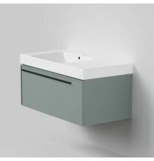 Тумба с раковиной La Fenice Elba 90 подвесная, grigio, раковина Cubo 90 L