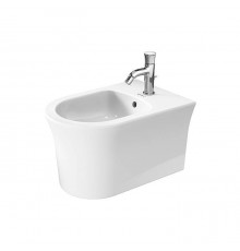 Duravit White Tulip Биде подвесное 37x54 cм, с переливом, с 1 отв., WonderGliss, цвет: белый. 22931500001