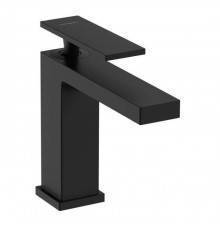 Hansgrohe Tecturis E Смеситель для раковины, 1 отв., с донным клапаном, цвет: черный матовый. 73010670